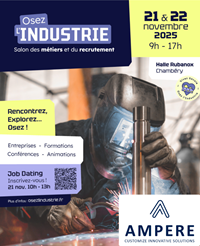 Nous serons présents au salon Osez l'industrie