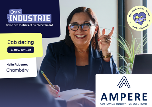 Nous serons présents au salon Osez l'industrie